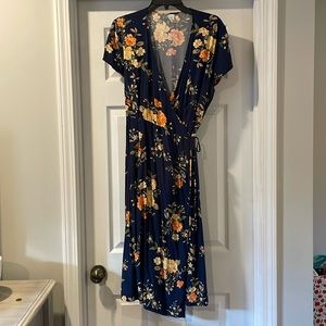 Wraparound dress